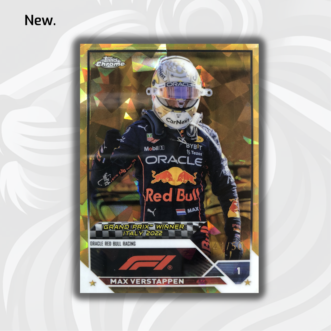 41/50 Max Verstappen #159 - Sapphire - Gold - 2023 Topps Chrome