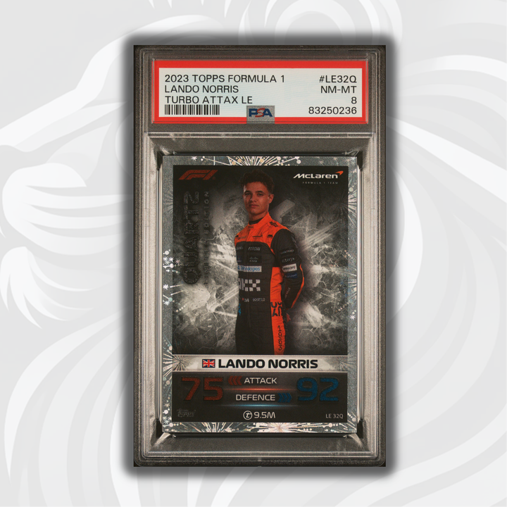 PSA 8 - Lando Norris #LE32Q - Quartz - Limited Edition