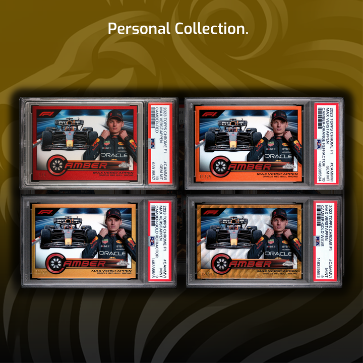 Rainbows - Max Verstappen - 2023 Chrome #CAMMV-MVIIII - Camber Insert - 5 Variations