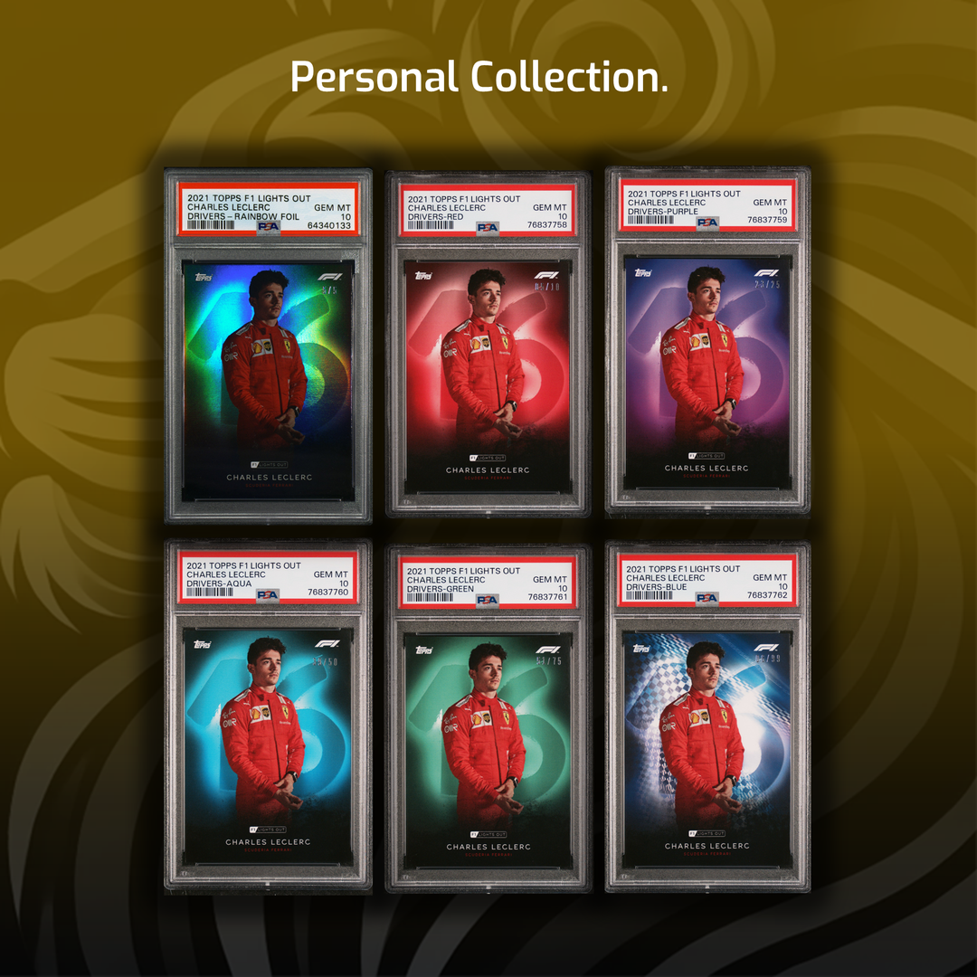 20 Rainbows - Drivers - 2021 Topps Lights Out - 119/120 Cards