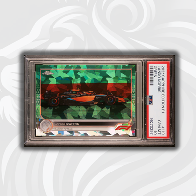 PSA 10 - 02/75 - Lando Norris #119 - Sapphire Edition - Green