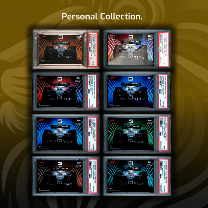10 Rainbows - Powertrains - 2022 Lights Out - 70 Cards (excl. Gold Frames)