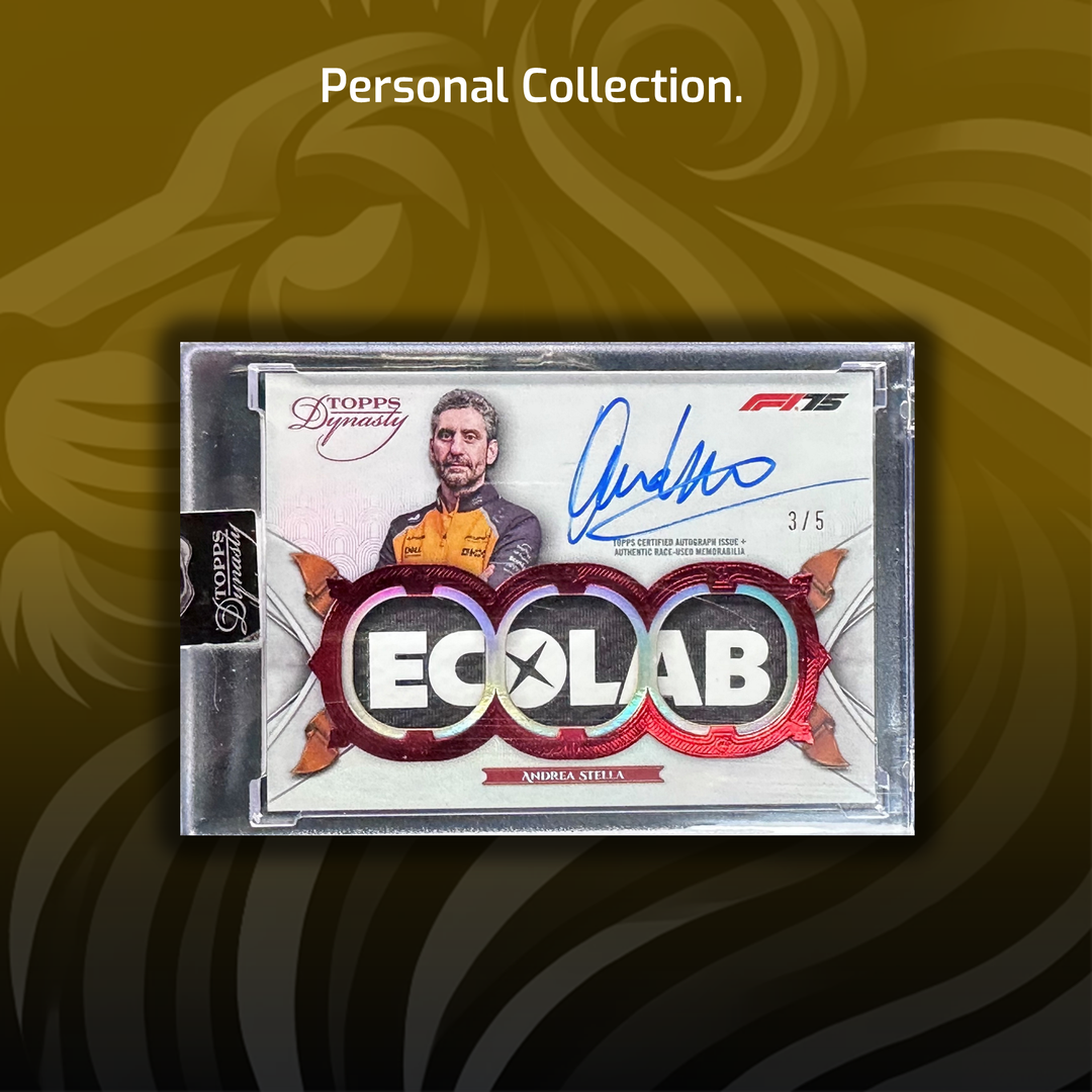 Set - /5 Red Team Principals - Triple Patch Autograph - 2025 Topps Dynasty