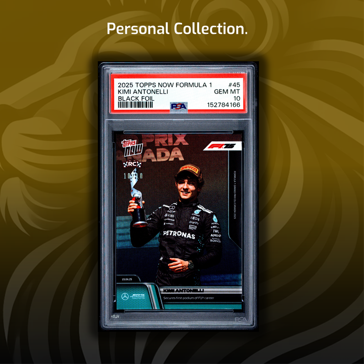 Rainbow - Kimi Antonelli - 2025 Topps Now #45 - First Podium