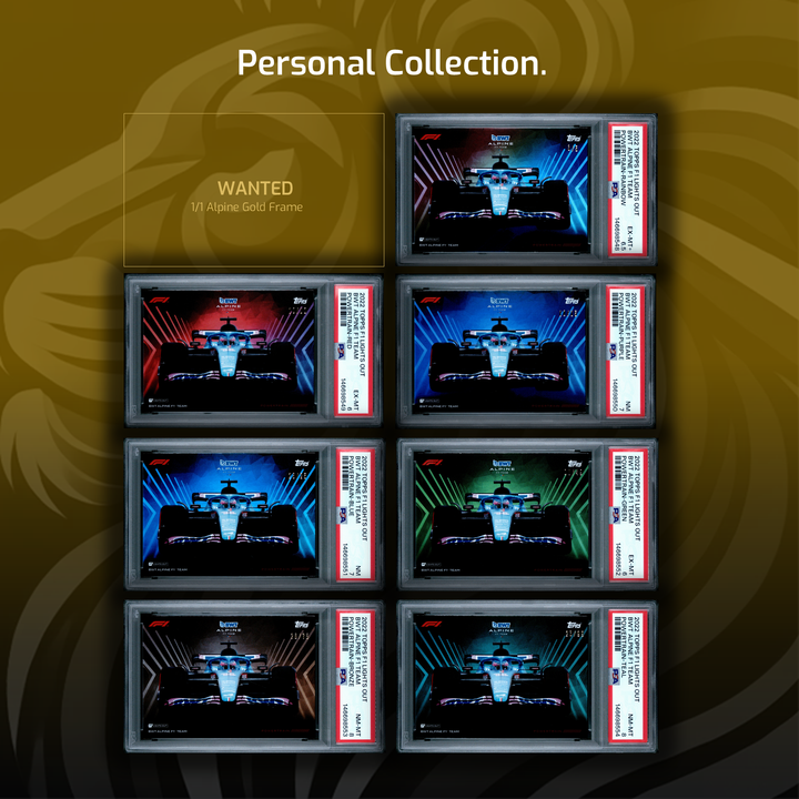 10 Rainbows - Powertrains - 2022 Lights Out - 70 Cards (excl. Gold Frames)