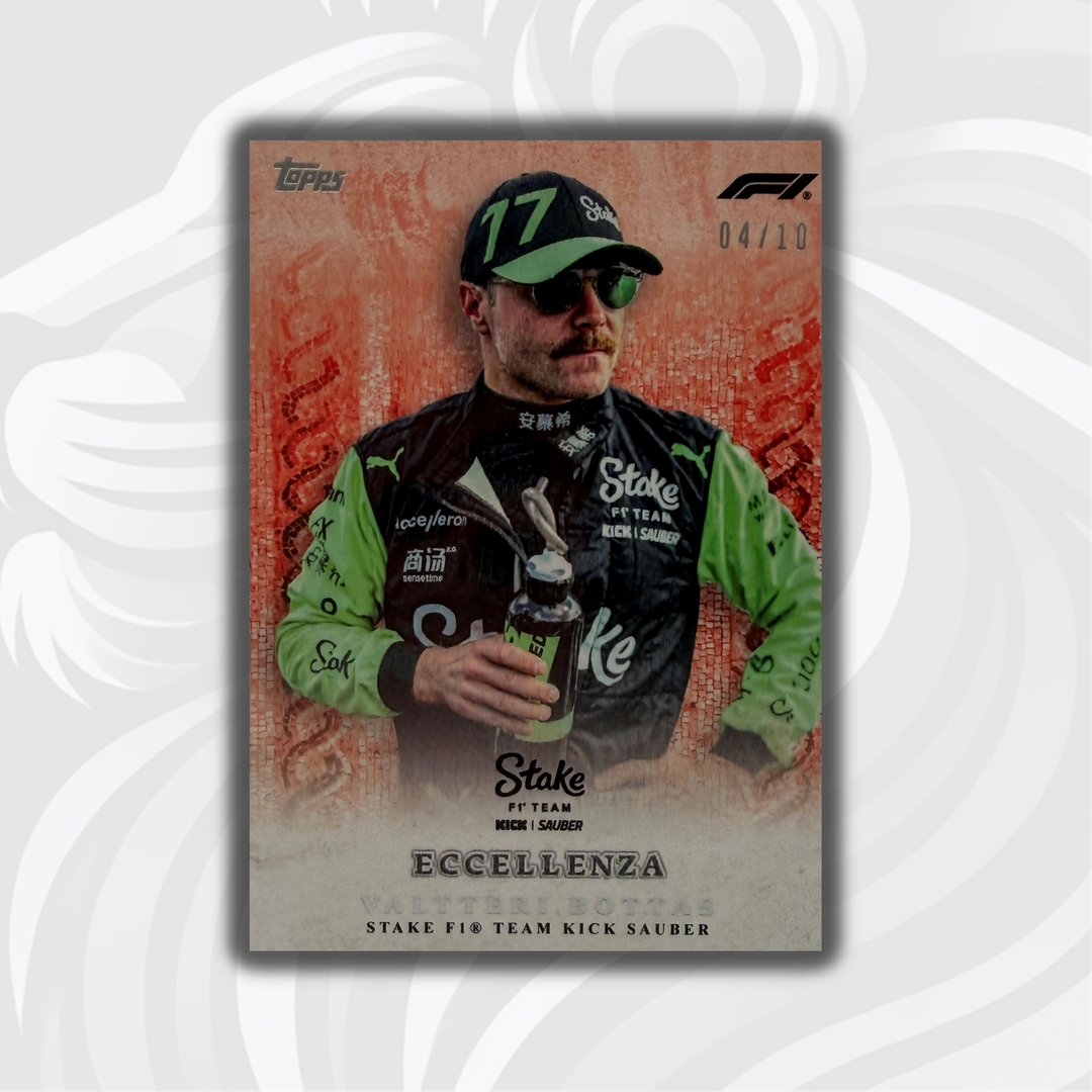 PSA 10 - 1/1 瓦尔特利·博塔斯 - La Passione - 金色 - 2024 Topps Eccellenza F1