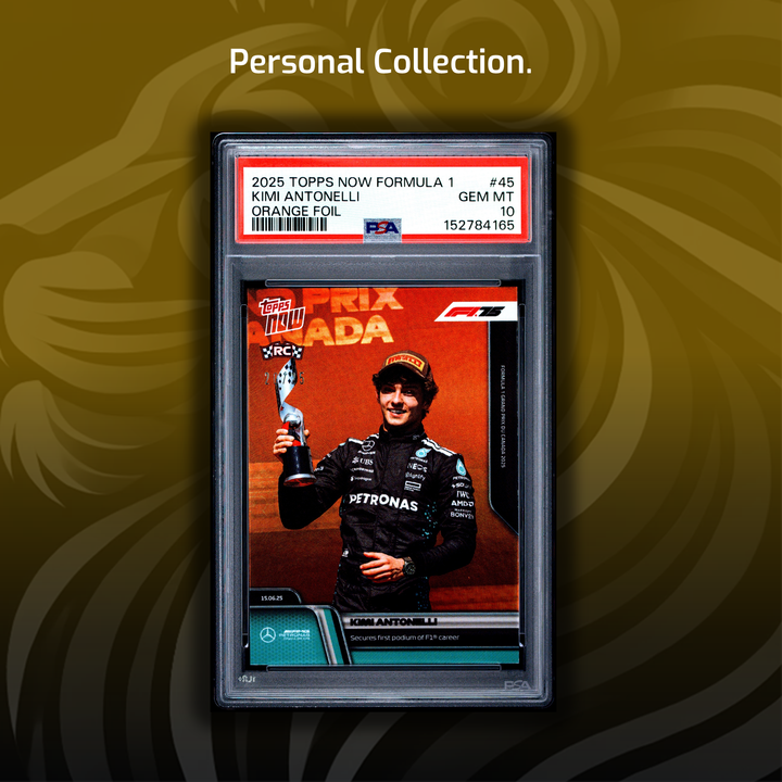 Rainbow - Kimi Antonelli - 2025 Topps Now #45 - First Podium