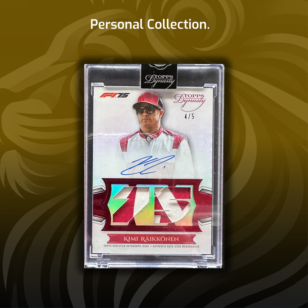 Set - /5 Red Legends 75th Anniversary - 2025 Topps Dynasty