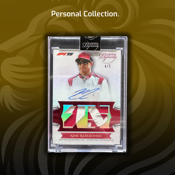 Set - /5 Red Legends 75th Anniversary - 2025 Topps Dynasty