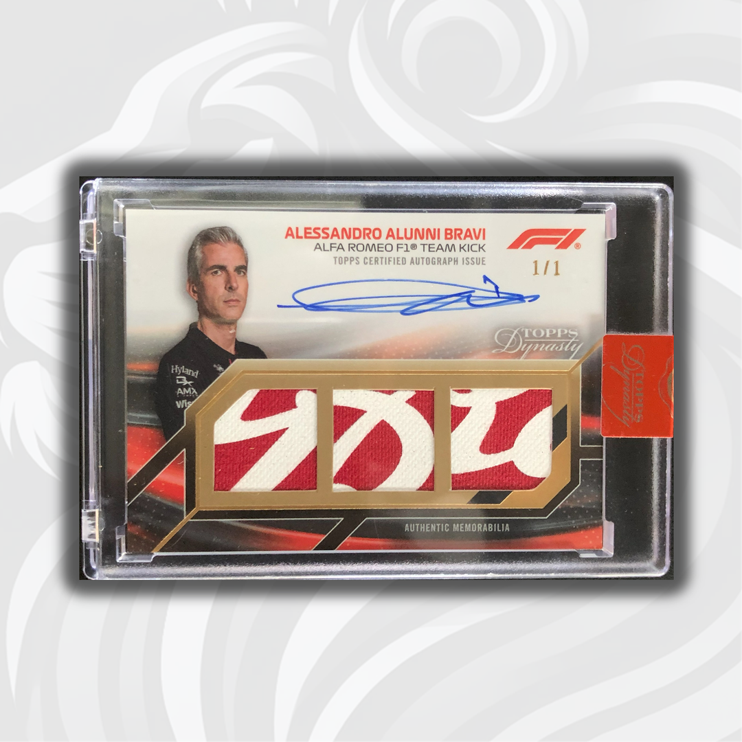 1/1 Alessandro Alunni Bravi #SDTRA-AAB - 2023 Topps Dynasty - Triple Relic
