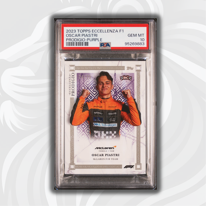 PSA 10 - 24/25 Oscar Piastri - Purple - 2023 Eccellenza Prodigio
