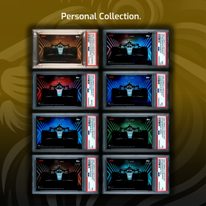 10 Rainbows - Powertrains - 2022 Lights Out - 70 Cards (excl. Gold Frames)