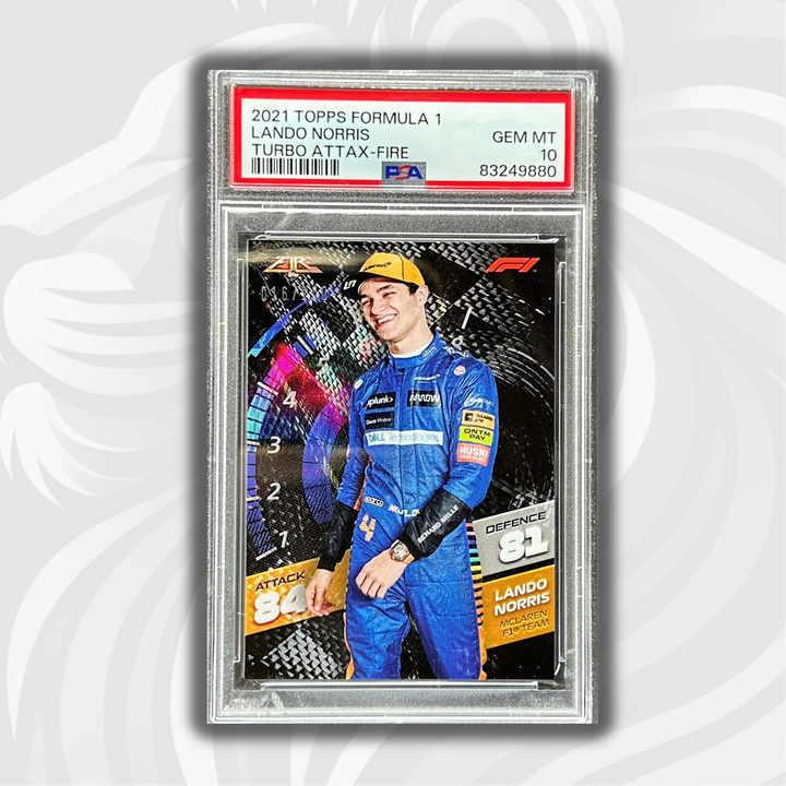 PSA 10 - /250 Lando Norris - Fire Card
