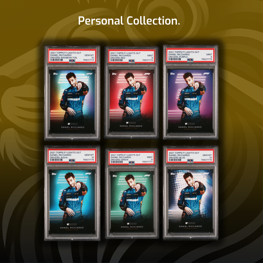 20 Rainbows - Drivers - 2021 Topps Lights Out - 119/120 Cards