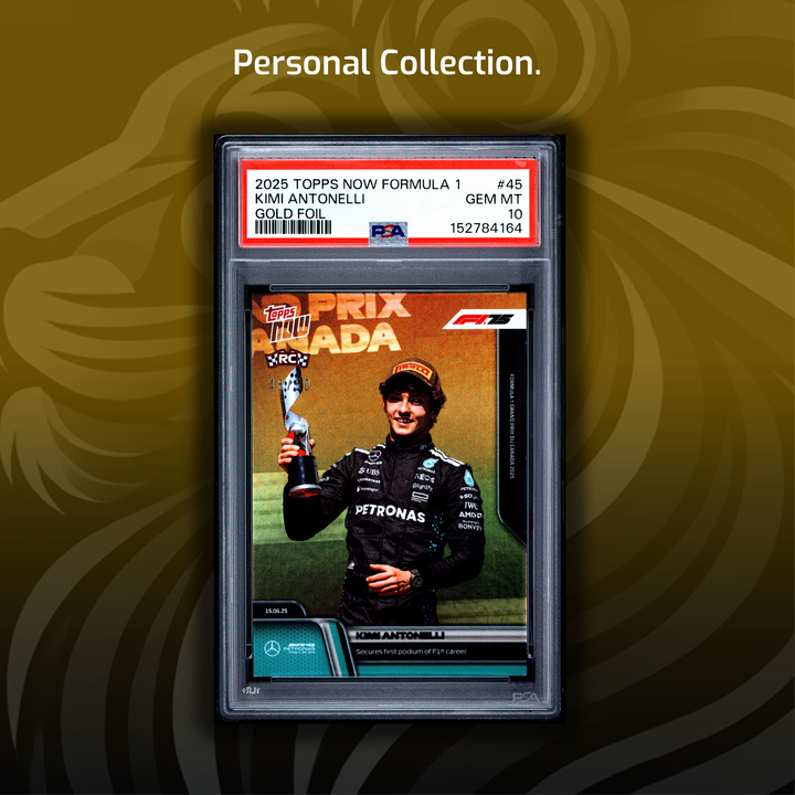 Rainbow - Kimi Antonelli - 2025 Topps Now #45 - First Podium