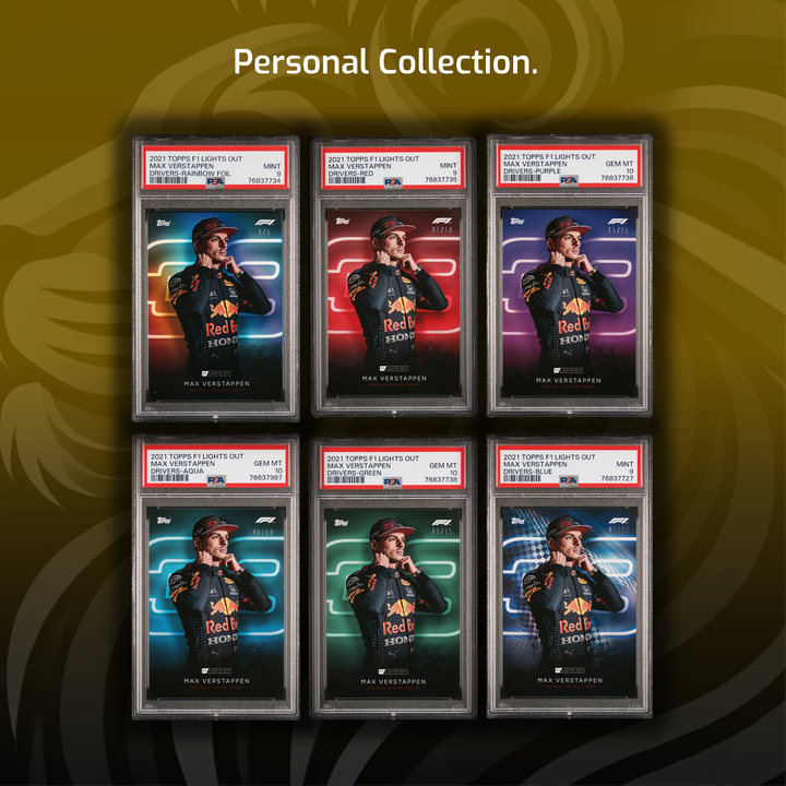 20 Rainbows - Drivers - 2021 Topps Lights Out - 120 Cards