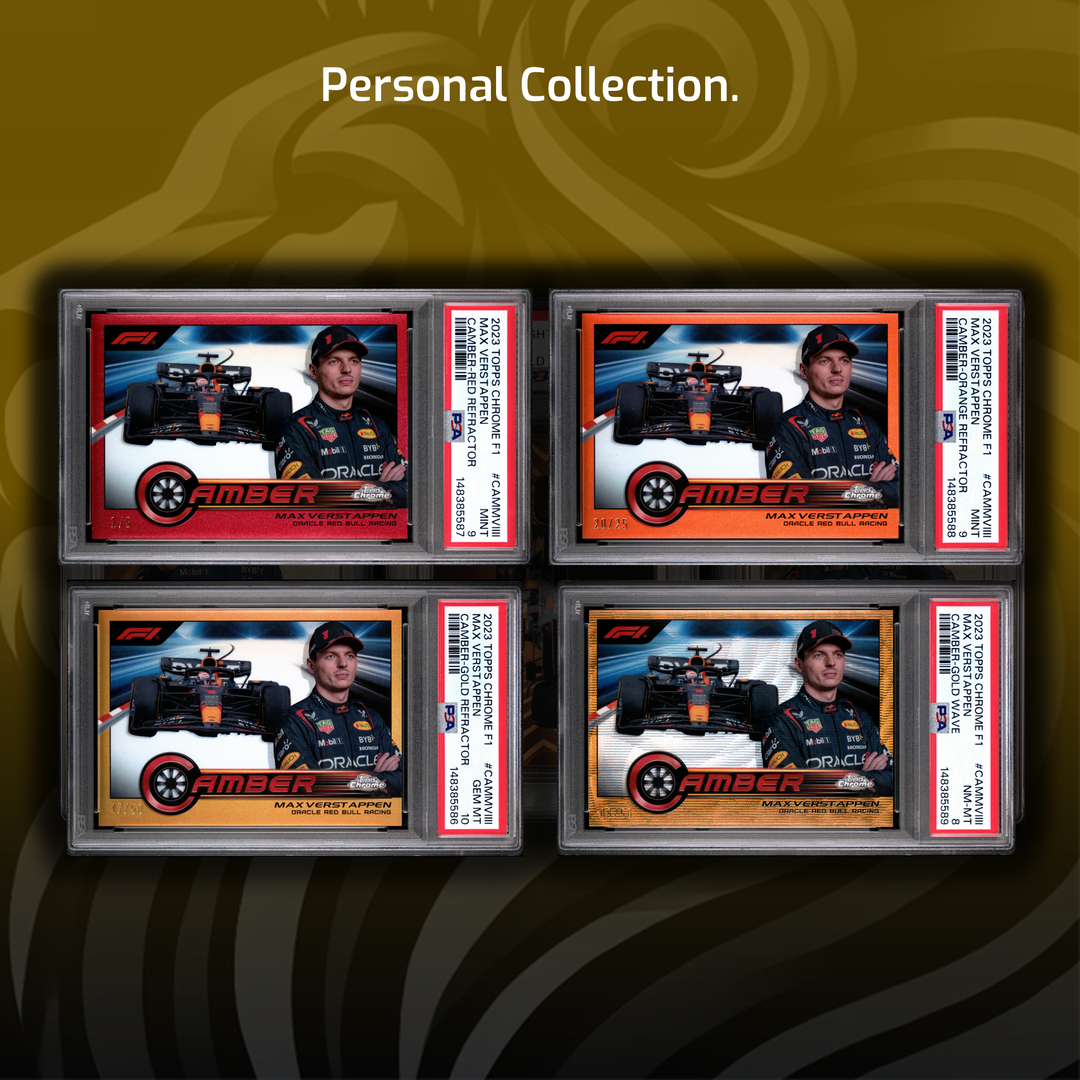 Rainbows - Max Verstappen - 2023 Chrome #CAMMV-MVIIII - Camber Insert - 5 Variations
