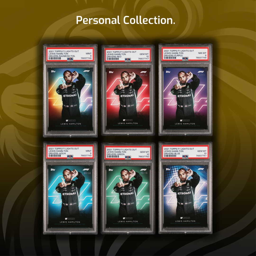 20 Rainbows - Drivers - 2021 Topps Lights Out - 120 Cards