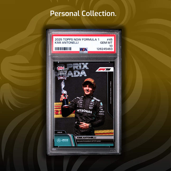 Rainbow - Kimi Antonelli - 2025 Topps Now #45 - First Podium