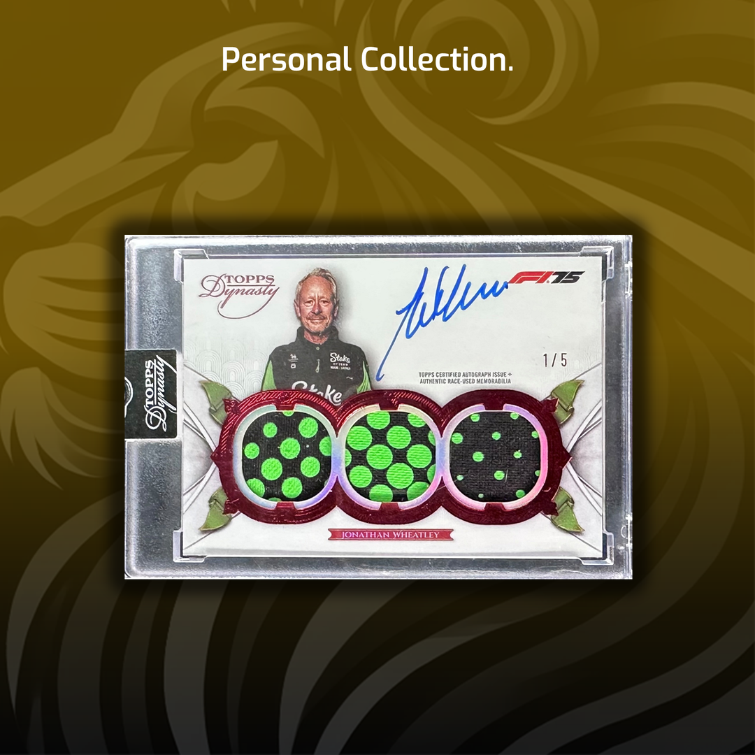 Set - /5 Red Team Principals - Triple Patch Autograph - 2025 Topps Dynasty