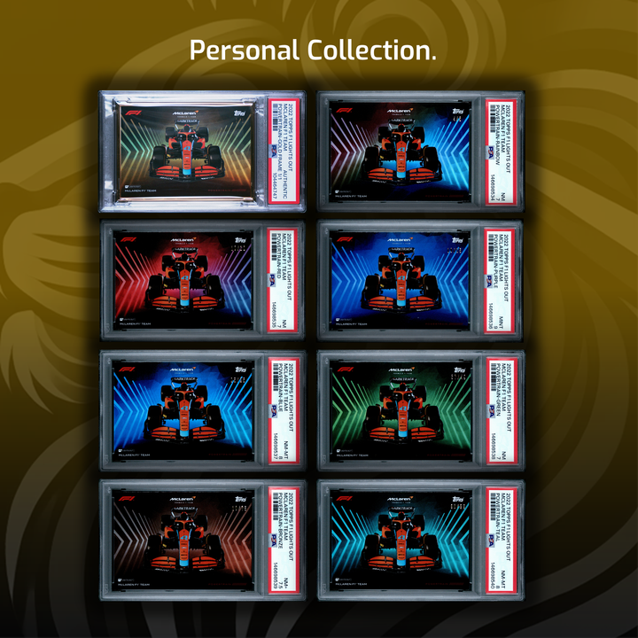 10 Rainbows - Powertrains - 2022 Lights Out - 70 Cards (excl. Gold Frames)
