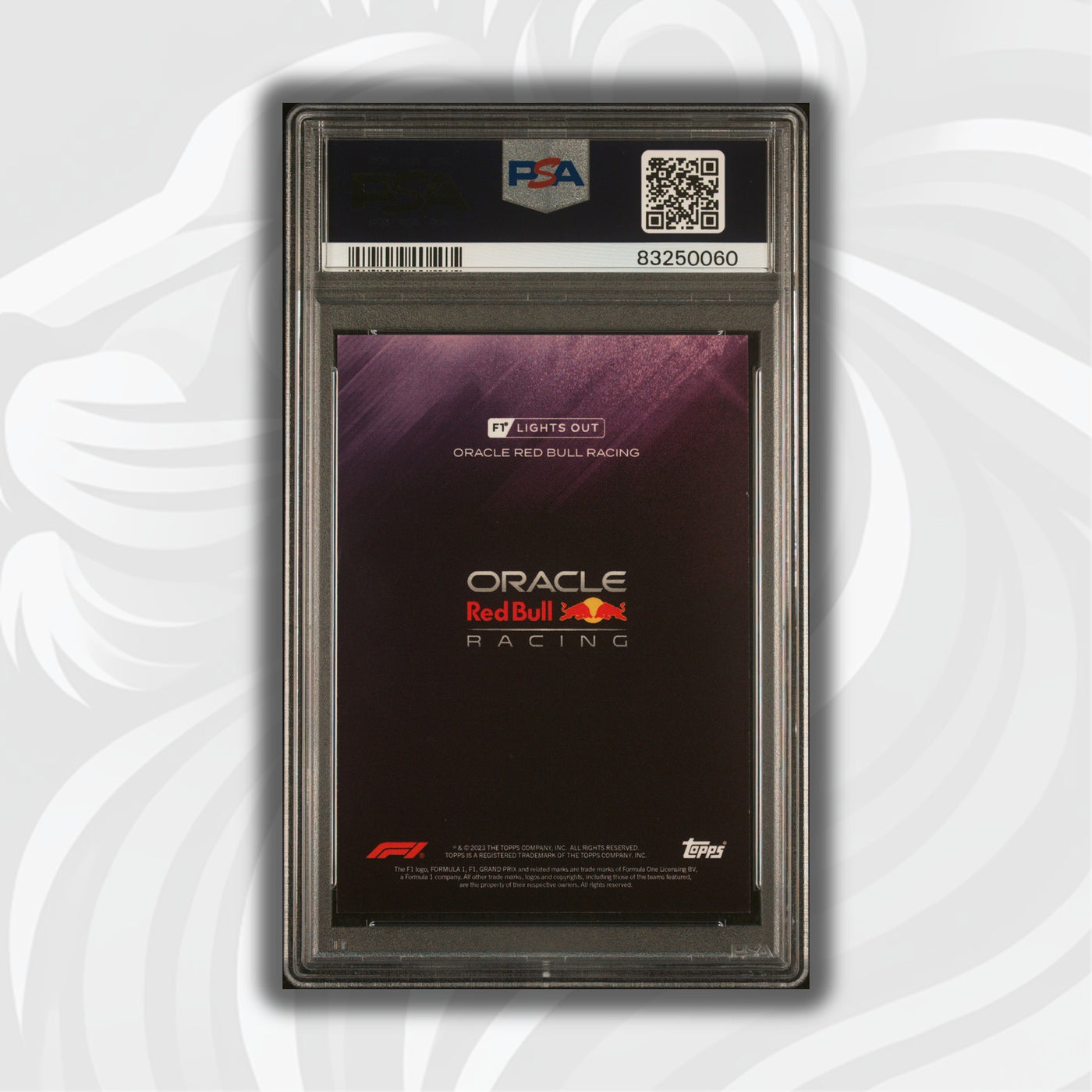 PSA 9 - 82/150 Max Verstappen - 2022 Lights Out - Pink