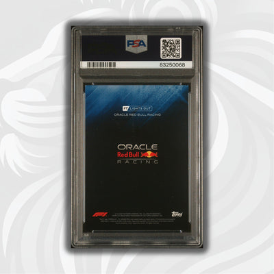 PSA 9 - 19/25 Max Verstappen - 2022 Lights Out - Blue