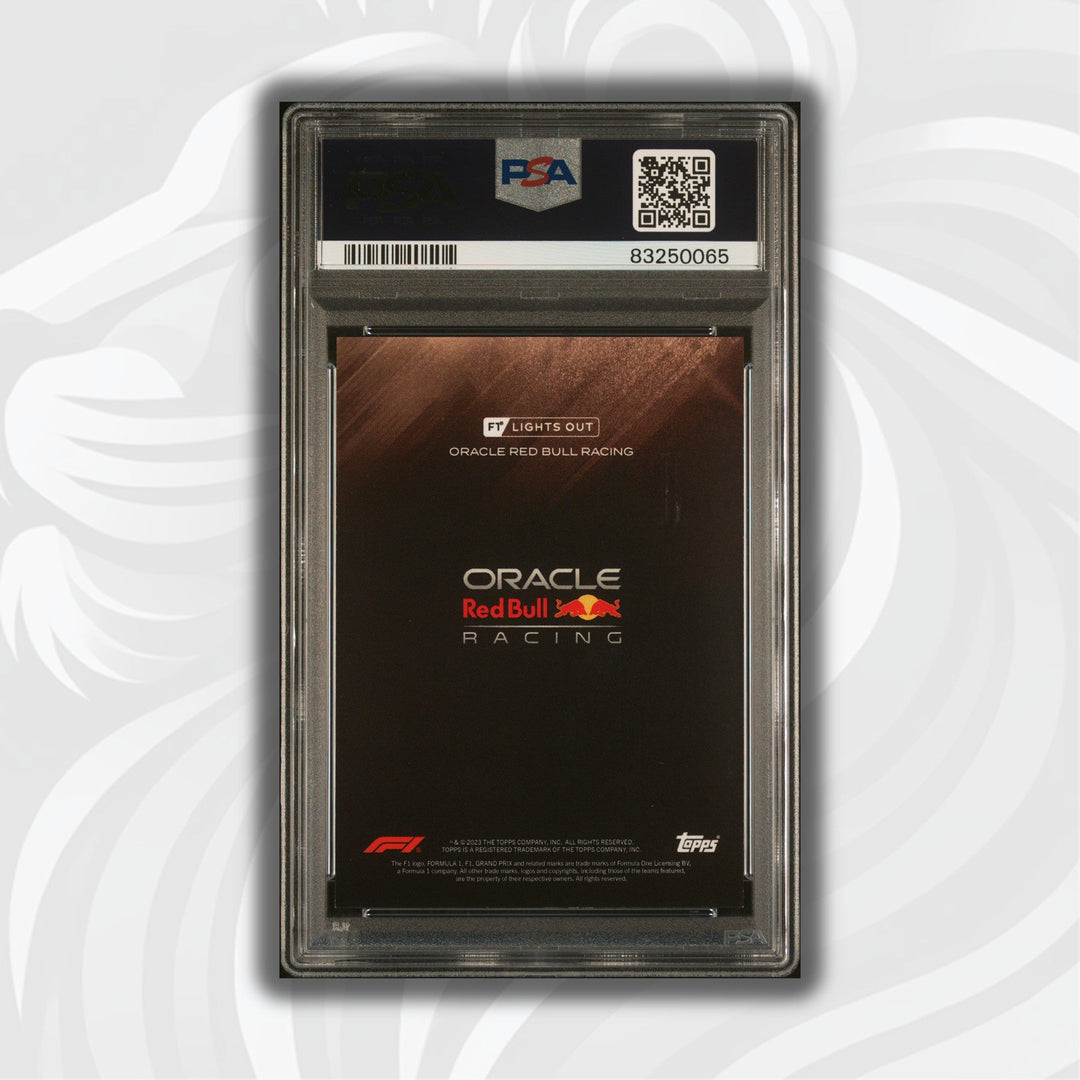 PSA 9 - 51/75 Max Verstappen - 2022 Lights Out - Bronze