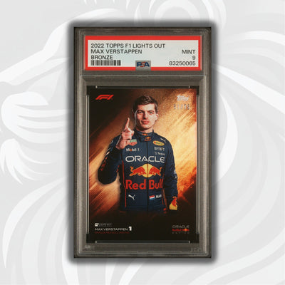PSA 9 - 51/75 Max Verstappen - 2022 Lights Out - Bronze