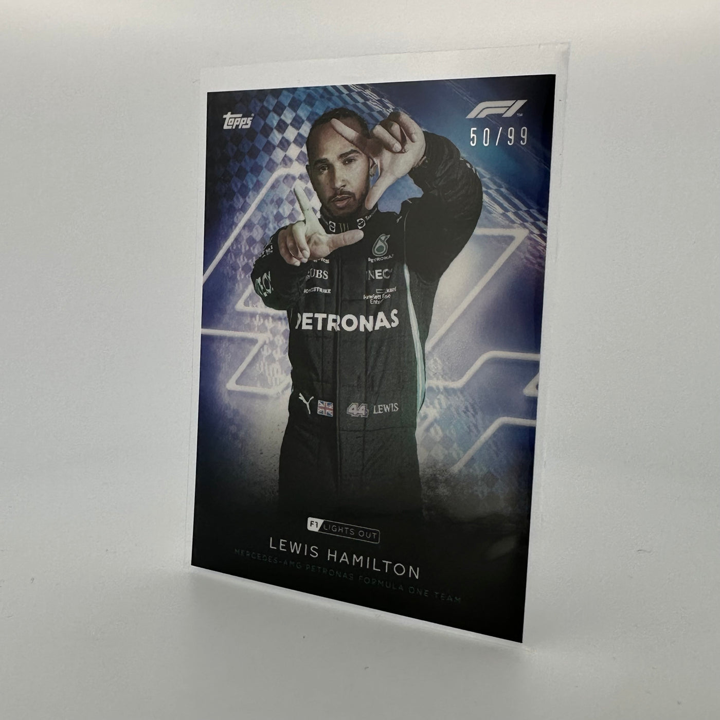 /99 Lewis Hamilton - Driver - Blue Parralel