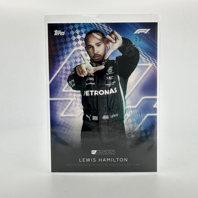 /99 Lewis Hamilton - Driver - Blue Parralel