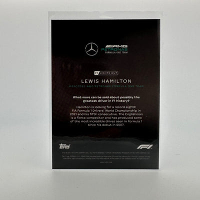 /99 Lewis Hamilton - Driver - Blue Parralel