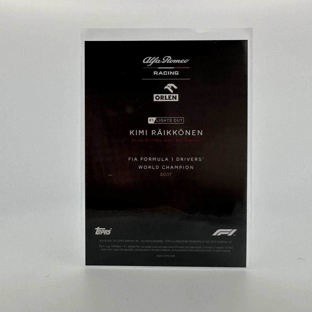 /99 Kimi Raikkonen - Driver World Champion