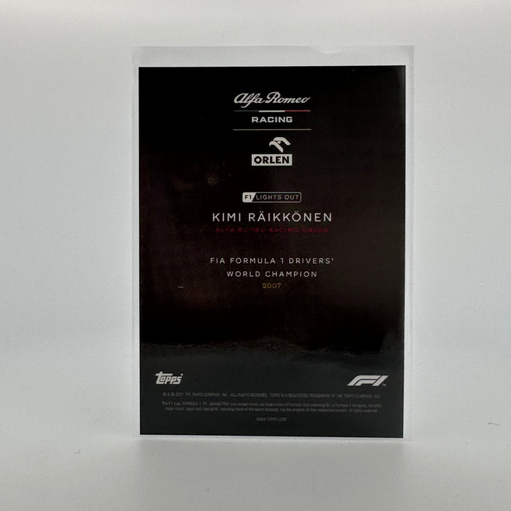 /99 Kimi Raikkonen - Driver World Champion