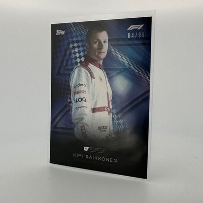 /99 Kimi Raikkonen - Driver - Blue Parallel
