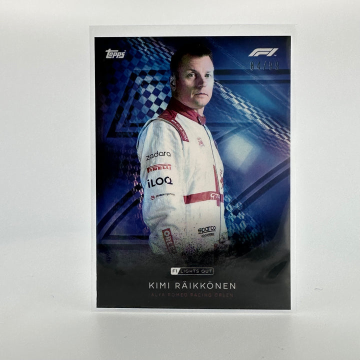 /99 Kimi Raikkonen - Driver - Blue Parallel