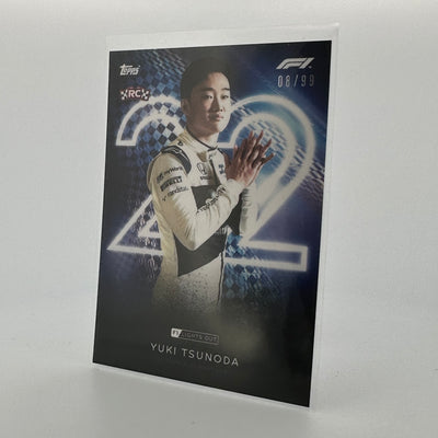 08/99 Yuki Tsunoda - Driver - Blue Parallel