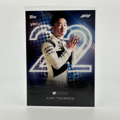 08/99 Yuki Tsunoda - Driver - Blue Parallel