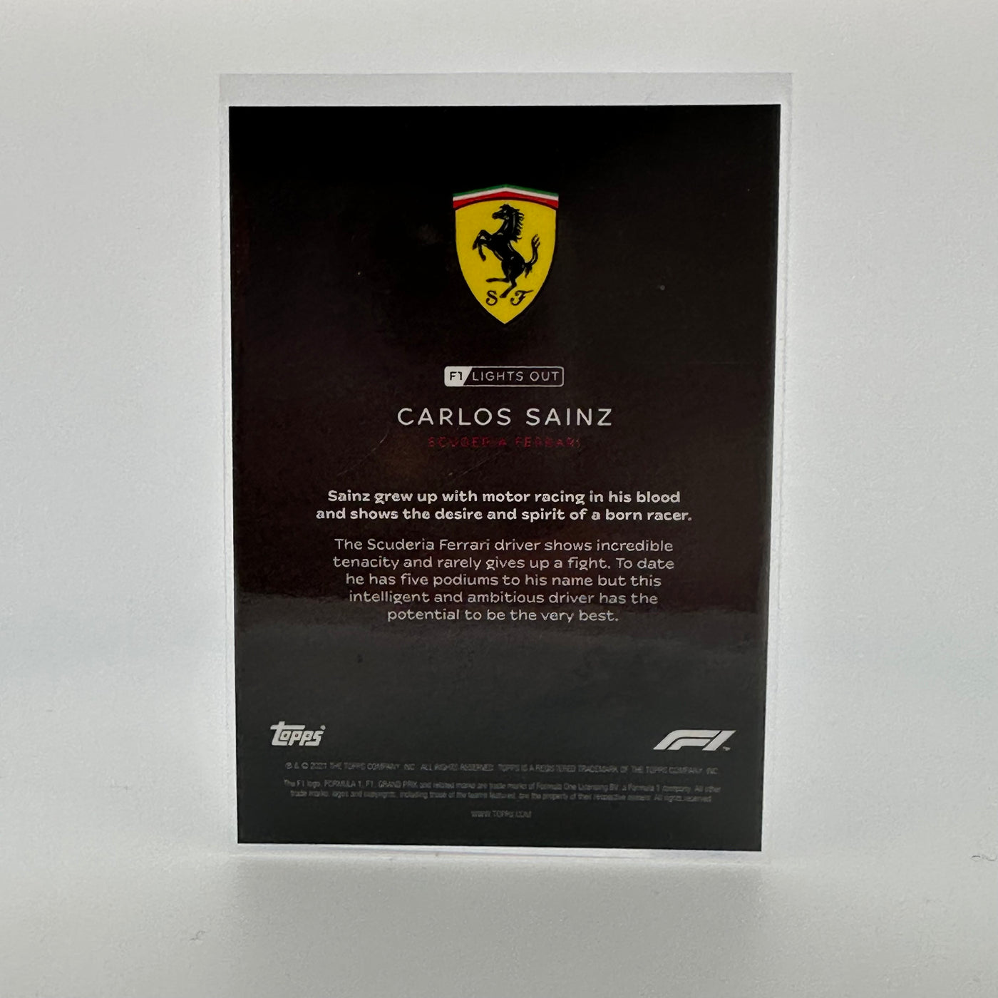 /99 Carlos Sainz - Driver - Blue Parallel