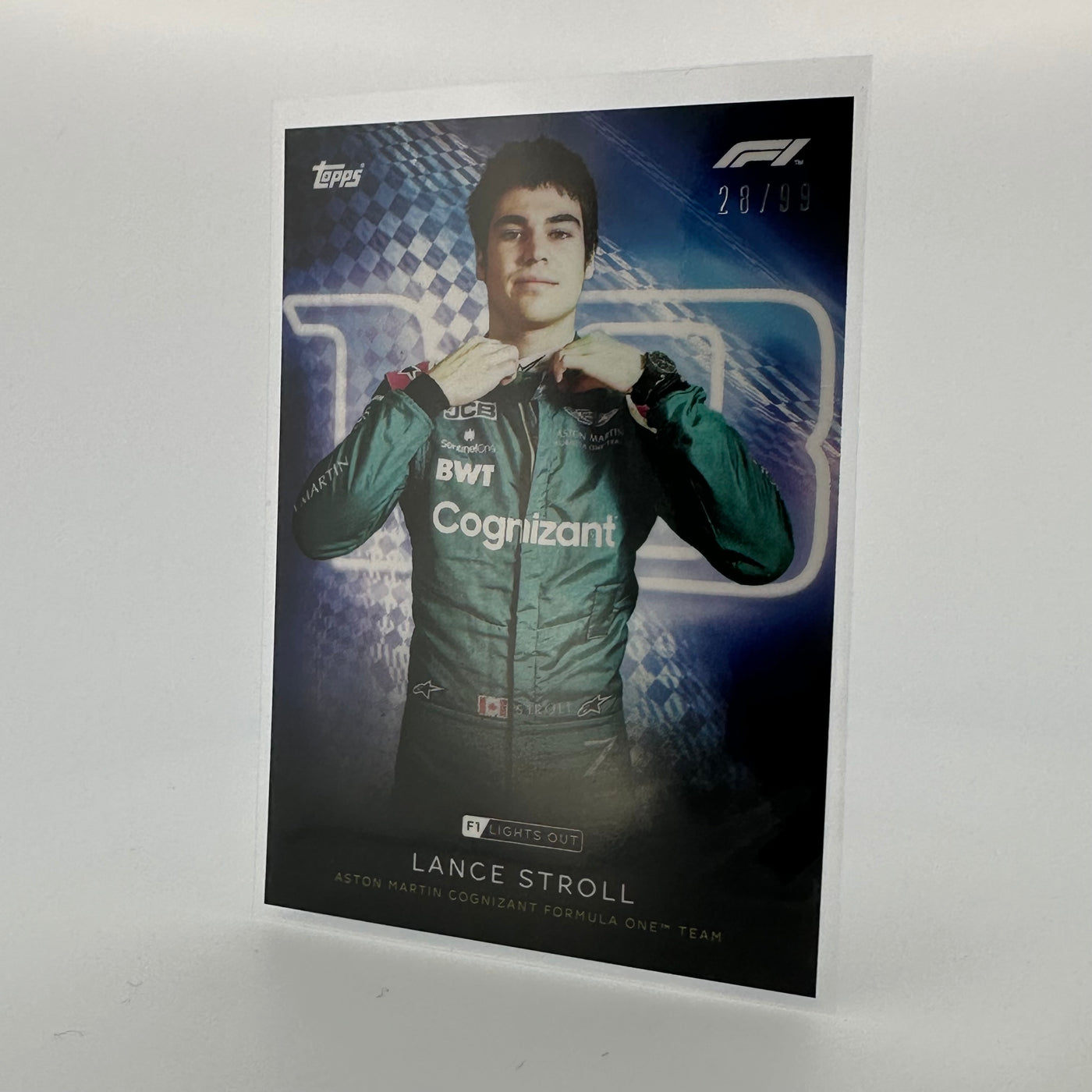 28/99 Lance Stroll - Driver - Blue Parrallel