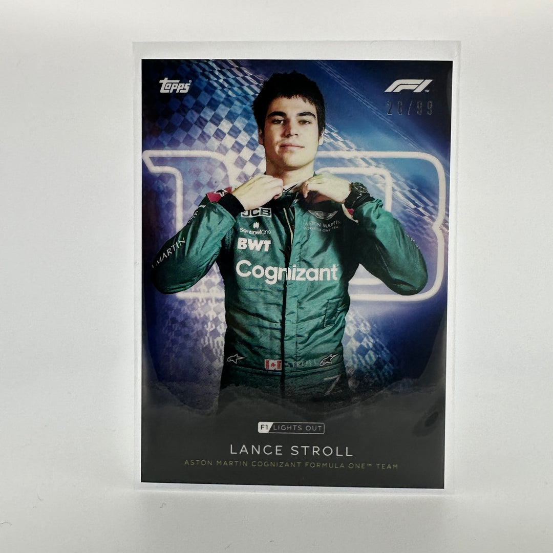 28/99 Lance Stroll - Driver - Blue Parrallel