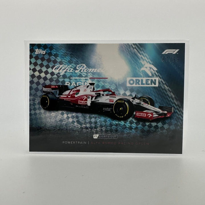 87/99 Alfa Romeo Racing Orlen - Powertrain - Blue Parallel