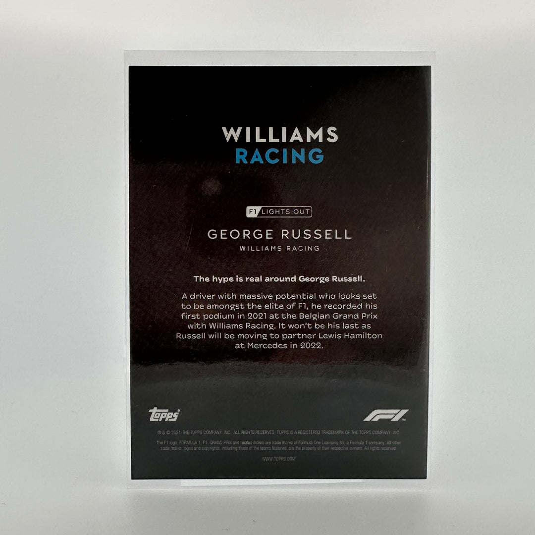 /75 George Russell - Drivers - Green Parallel