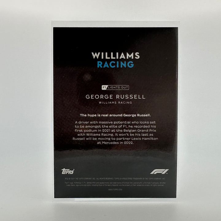 /75 George Russell - Drivers - Green Parallel