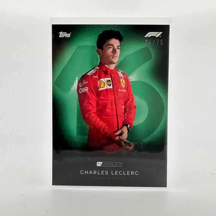 /75 Charles Leclerc - Drivers - Green Parallel
