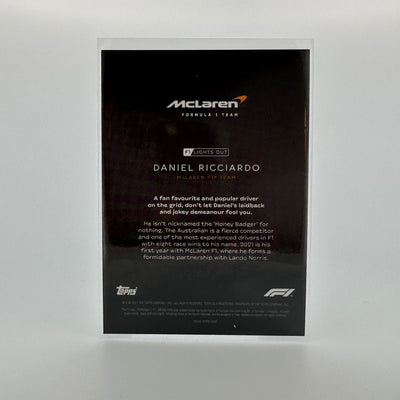 35/75 Daniel Ricciardo - Drivers - Green Parallel