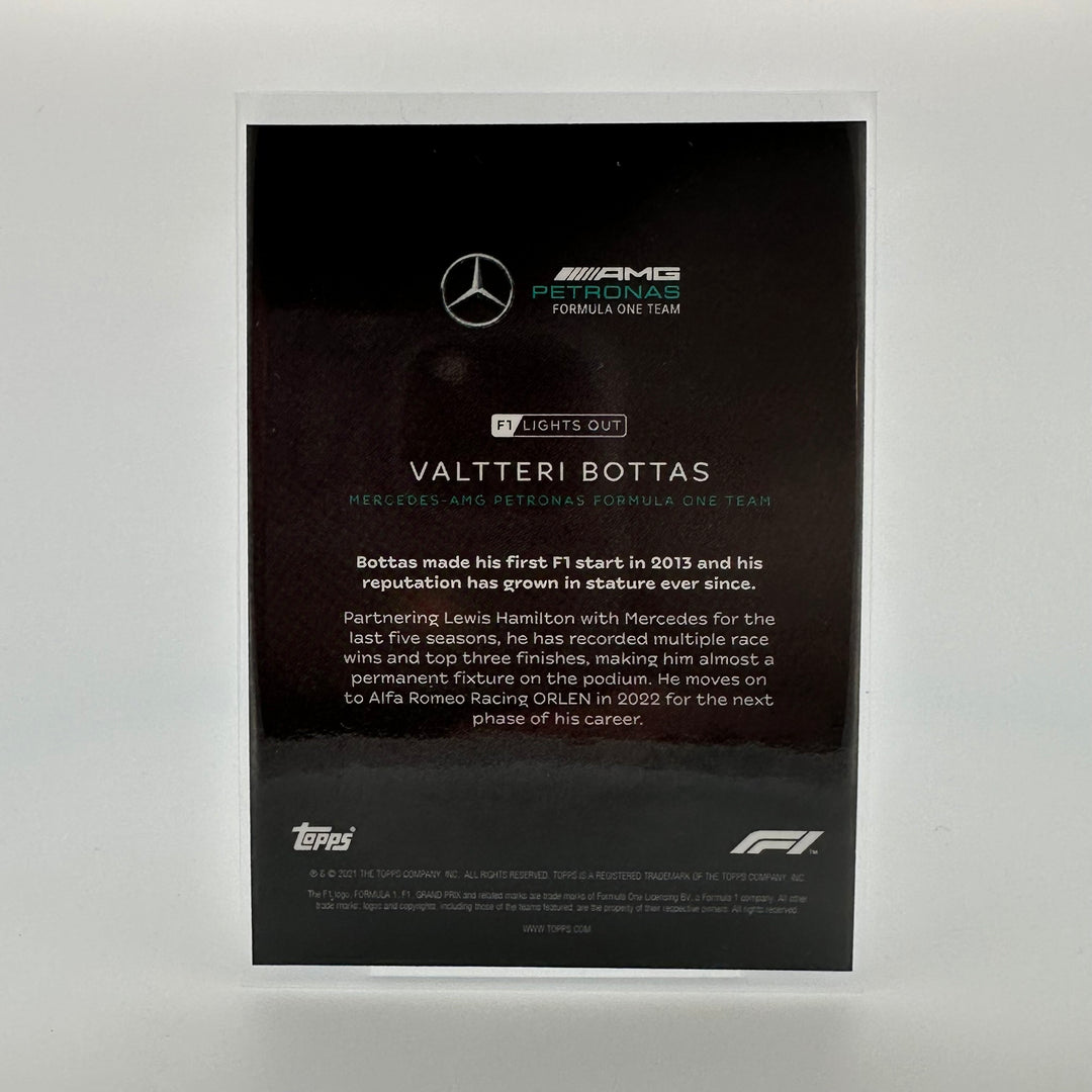 /75 Valtteri Bottas - Drivers - Green Parallel