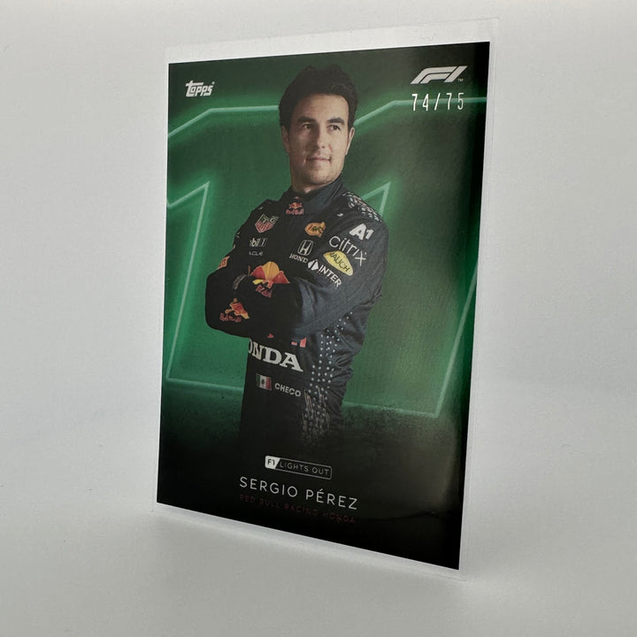 /75 Sergio Perez - Drivers - Green Parallel