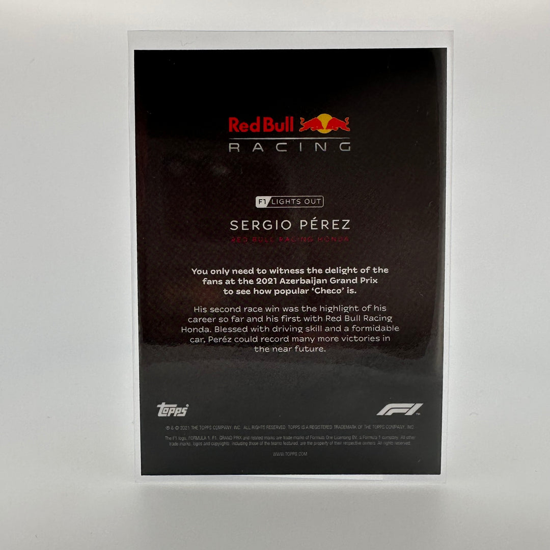 /75 Sergio Perez - Drivers - Green Parallel