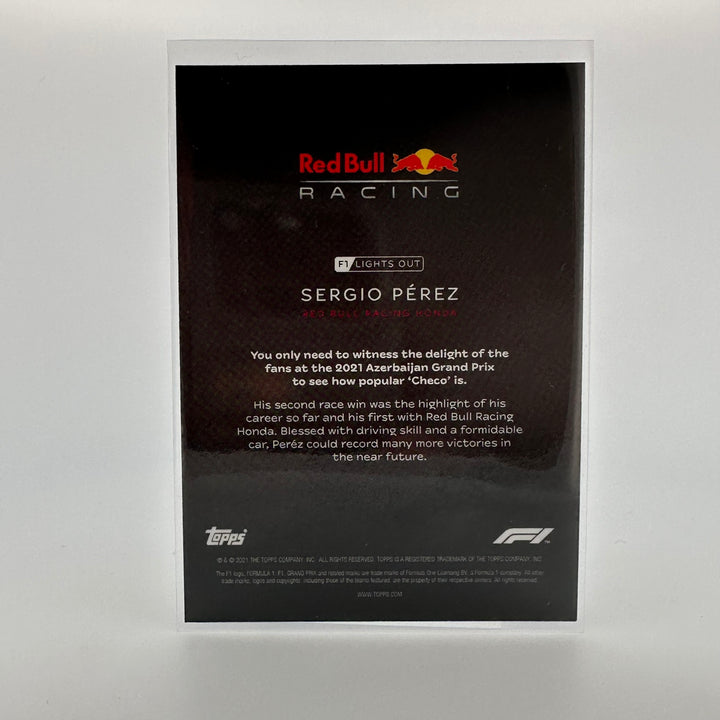 /75 Sergio Perez - Drivers - Green Parallel